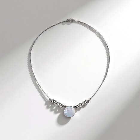 Collana in argento con Madreperla (Bali Barong)
