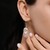 Orecchini in argento con Perla d'Acqua Dolce Pesca