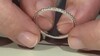 Bague en argent et Zircon