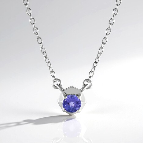 Collana in argento con Tanzanite (de Melo)
