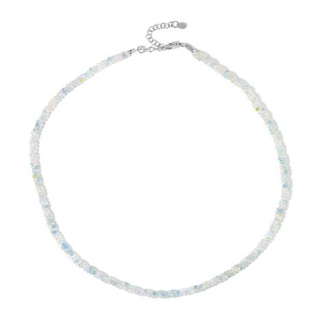 Beryll-Silberhalskette