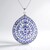 Collana in argento con Tanzanite