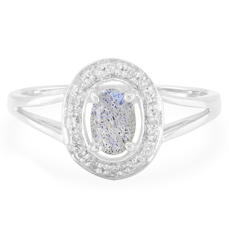 Labradorit-Silberring