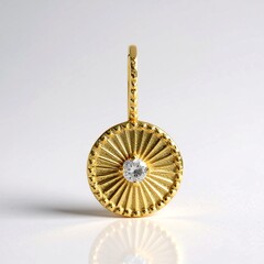 Ciondolo in argento con Diamante I2 (H)