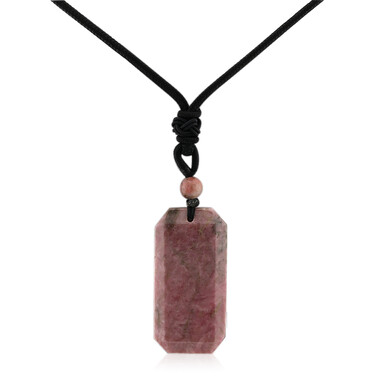 Collana con Rodonite