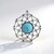 Pendentif en argent et Turquoise (dagen)