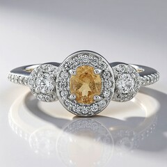 Anello in argento con Granato Imperiale