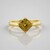 Anello in argento con Zircone Giallo