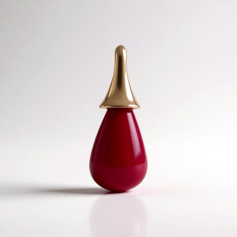 Ciondolo in argento con Calcedonio Rosso (KM by Juwelo)