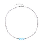 Collana in argento con Larimar