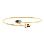 Tiger´s Eye Silver Bangle (SUHANA)