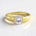 Anello in argento con Zircone