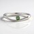 Anello in argento con Apatite Cromo