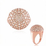 9K I2 Champagne Diamond Gold Ring (KM by Juwelo)