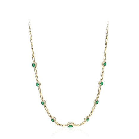 AAA-Sambia-Smaragd-Goldcollier (CIRARI)