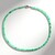 Collana in argento con Smeraldo Brasiliano