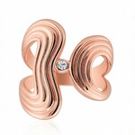 Bague en argent et Diamant SI1 (G) (Annette)