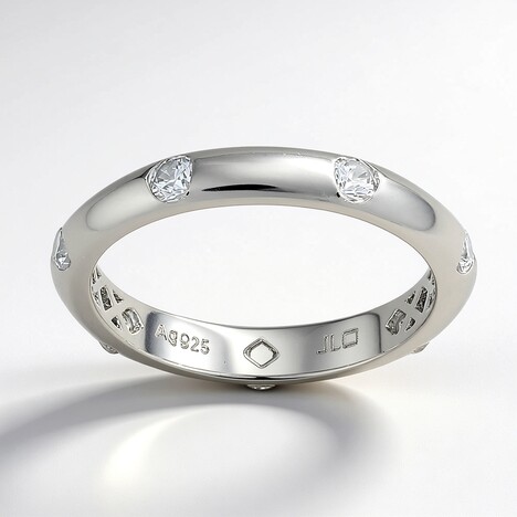 Anello in argento con Zircone