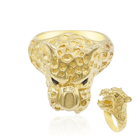 Rauchquarz-Silberring