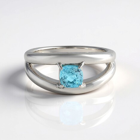 Anello in argento con Zircone Ratanakiri