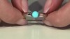 Zilveren ring met een Sleeping Beauty Turkoois (Faszination Türkis)