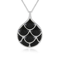 Collier en argent et Onyx noir (KM by Juwelo)