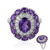 Sambia-Amethyst-Silberring