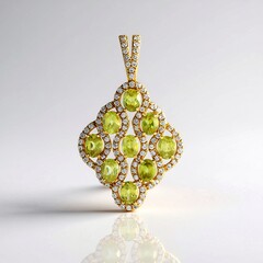 Ciondolo in argento con Sfene