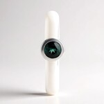 Ciondolo in argento con Indicolite (Pallanova)