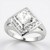 Anello in argento con Zircone