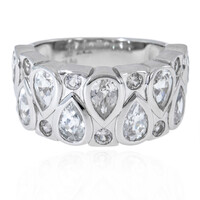 Bague en argent et Zircon (de Melo)