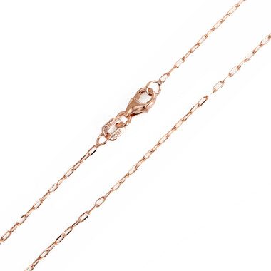 Roségold-Ankerkette - 45 cm - 1,09 g