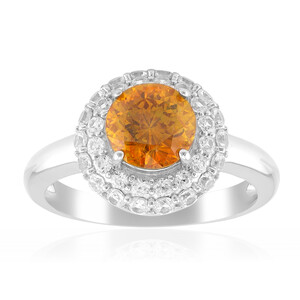 Sphalerite Silver Ring (de Melo Essence)