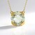 Collana in argento con Ametista Verde (de Melo)