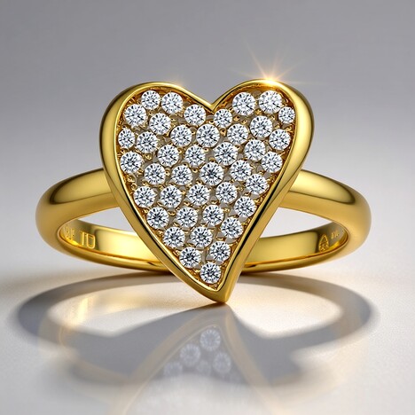 Bague en or et Diamant SI1 (G) (Annette)
