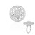 Zircon Silver Ring (Ornaments by de Melo)