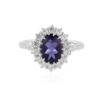 Bague en argent et Iolite