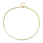 Collana in argento con Peridoto