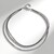 Collier en argent et Hématite argentée (Riya)
