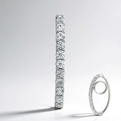 Ciondolo in argento con Zircone (MONOSONO COLLECTION)