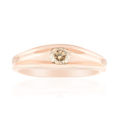 Bague en or et Diamant rose de France VS1 d'Argyle