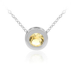 Collar en plata con Citrino