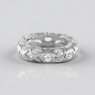 Anello in argento con Danburite (de Melo)