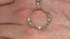 Gouden hanger met I2 Champagne Diamanten (de Melo Gold)