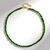 Collana in argento con Diopside Russo