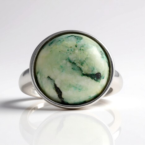 Bague en argent et Mariposite
