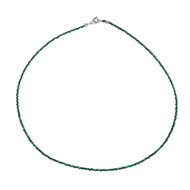 Collana in argento con Malachite