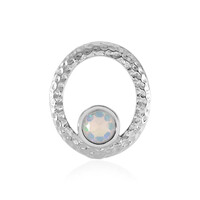 Ciondolo in argento con Opale di Welo