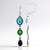 Orecchini in argento con Turchese Kingman Mohave Blu (Jones Lee)