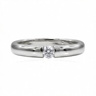 Bague en or et Diamant IF (D) (Annette)